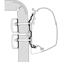 Thule Hymer Voortent Adapter 2016 5.0m
