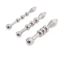 Kiotos - Penis Plug - Urethral Trainer Kit 3 Solid Beads - Penis plugs