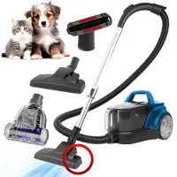 AG AG3200 Stofzuiger Zonder Zak - Stofzuigers - Vacuum Cleaner Zakloos - Geschikt Voor Dierenharen -900W - Sterke Zuigkracht - Blauw
