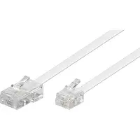 Pro RJ11 naar RJ45 kabel - 6 meter - Wit -