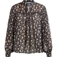 Dreimaster Blouse zwart / wit