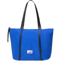 Mymo Shopper kobaltblauw / zwart / wit