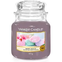 Yankee candle Geurstokjes Geurkaarsen Berry Mochi Classic Medium Glass
