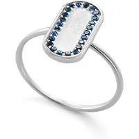 Orphelia 'Malaga' Dames 925 Sterling Zilveren Ring - Zilver ZR-7573
