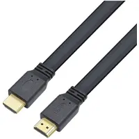 Techly ICOC HDMI2-FE-005TY HDMI kabel 0,5 m HDMI Type A (Standaard) Zwart