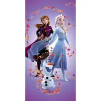 Disney Frozen Frozen strandlaken paars 70 x 140 cm
