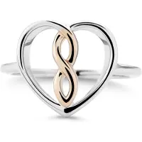 Orphelia Dames 925 Sterling Zilveren Ring - Zilver/Roze ZR-7475