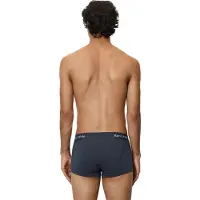 Marc O'Polo Boxershorts 'Essentials' marine / wit