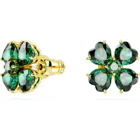 Swarovski Oorbellen 'Idyllia' goud / groen