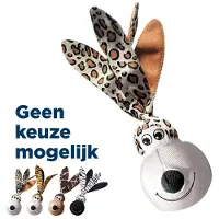 Kong Wubba Floppy Ears - Hondenspeelgoed - 22.4 cm - Willekeurige Variant - 1 Stuk