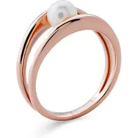 Orphelia Dames 925 Sterling Zilveren Ring - Roze ZR-7509