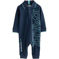Ted Baker Rompertje/body navy / turquoise / wit