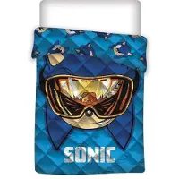 Disney Kinderdekbed zonder overtrek Sonic - 140x200 cm