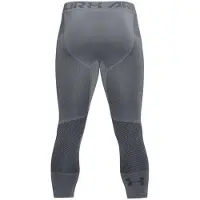 Under Armour Stretch Grijs Heren Naadloze Mesh Paneel Croppped Legging 1306391 513