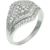 Orphelia Dames 925 Sterling Zilveren Ring - Zilver R-3657