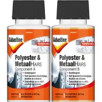 Alabastine Polyester & Metall Hars Set 200ml