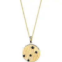 Orphelia 'Babette' Dames 925 Sterling Zilveren Set: Halsketting + Oorbellen + Ring - Gouden SET-7504/G