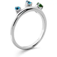 Orphelia Dames 925 Sterling Zilveren Ring - Zilver ZR-7497