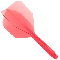 Condor Zero Stress Flight System - Small Clear Red - Dart Flights