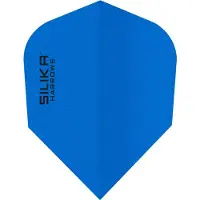 Harrows Silika Solid Blue NO6 Tough Crystalline Coated - Dart Flights