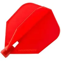 Harrows Clic System Flight Red - Dart Flights