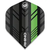 Winmau Rhino Extra Thick Black & Green - Dart Flights