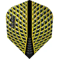 Harrows Silika Round NO6 Yellow Tough Crystalline Coated - Dart Flights