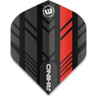 Winmau Rhino Extra Thick Black & Red - Dart Flights