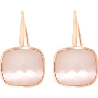 Orphelia 'Isabella' Dames 925 Sterling Zilveren Oorbellen - Roze ZO-7198/CR