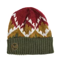 Buff Gebreide muts met fleecevoering 98800