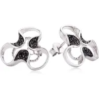 Orphelia Dames 925 Sterling Zilveren Stud Oorbellen - Zilver ZO-5032