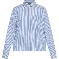 Dreimaster Maritim Blouse azuur / wit