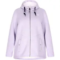 Schmuddelwedda Gebreide fleece jas Dames Grijsviolet gemêleerd