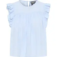 Dreimaster Blouse lichtblauw