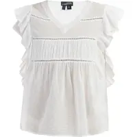 Dreimaster Blouse wolwit
