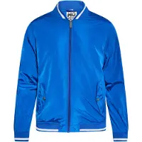 MO Tussenjas royal blue/koningsblauw / wit