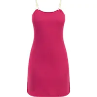 Mymo Jurk geel / pink / wit