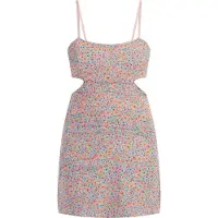 Mymo Zomerjurk lichtblauw / groen / oranje / lichtroze