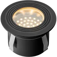 Lightpro Vlonder Spot Ø 75mm Onyx 60 Ra Zwart
