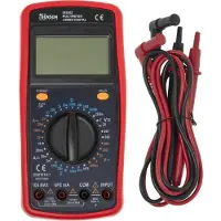 GereedschapXXL Digitale Multimeter Jumbo: Meet AC/DC 1000V, 20A, 20M Ohm, 200uF.
