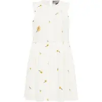 Dreimaster Zomerjurk geel / groen / wit