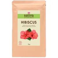 Sattva Hibiscus, kruidentoevoeging voor hennakleuring, ayurvedisch, 100% natuurlijk, vegan, 70 gram