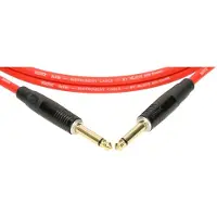 Klotz KIKKG6.0PPRT instrumentkabel KIK mono 6.35mm jack recht rood 6m