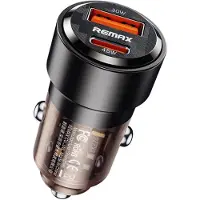 Remax RCC360 - Autolader - 75W - PD+QC - UBS A+C - Zwart