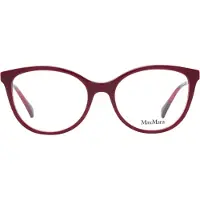Max mara MM5027 53/17/140 Glazen voor Zicht Shiny rood Acetaat VROUW MM5027