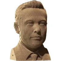 Cartonic - ELON MUSK- 3D puzzel- puzzel- 3D- kinderen en volwassenen- DIY- Ecologisch