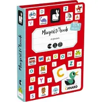 Janod - Magnetibook - Alfabet Franstalig - Magneetboek Speelset