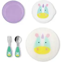 Skip Hop Zoo Table Ready Mealtime Unicorn Cutlery Set Roze