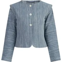 Dreimaster Blazers duifblauw / wolwit