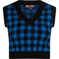 MyMo ROCKS Trui blauw / zwart